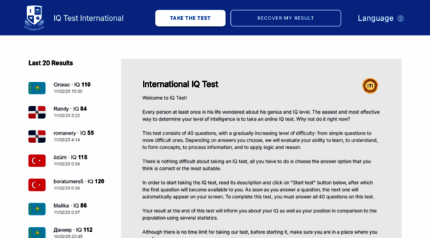 iq-test-international.org