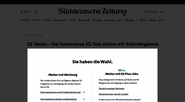 iqtest.sueddeutsche.de