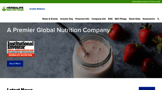 Investor Relations :: Herbalife Ltd. (HLF)