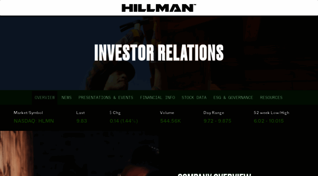 ir.hillmangroup.com