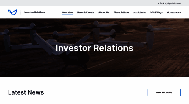 ir.jobyaviation.com