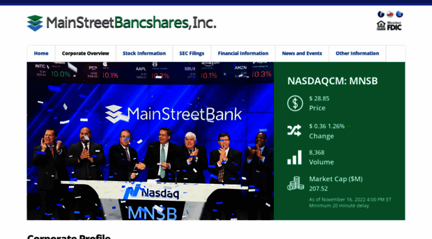 ir.mstreetbank.com