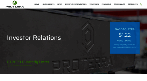 ir.proterra.com