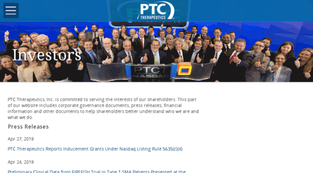 ir.ptcbio.com