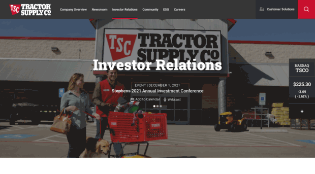 ir.tractorsupply.com