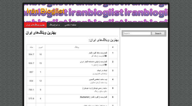 iranbloglist.com