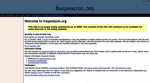 iraqanalysis.org