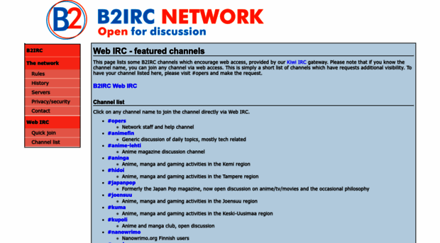 irc.b2irc.net