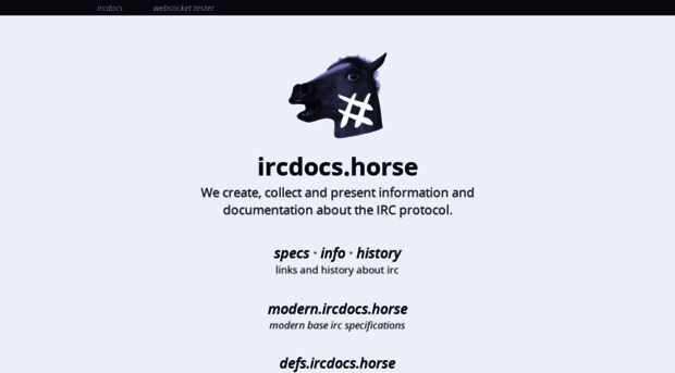 ircdocs.horse