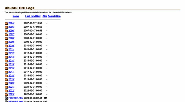 irclogs.ubuntu.com