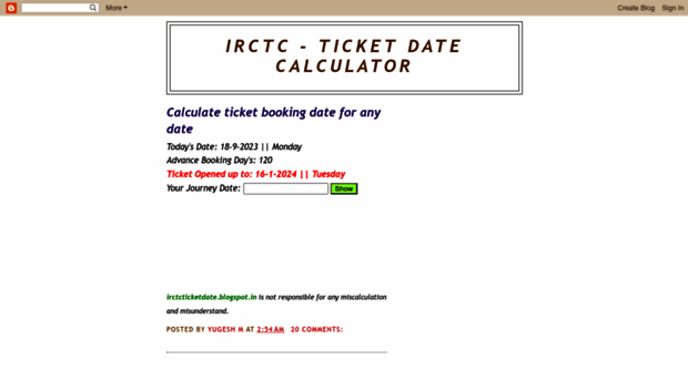 irctcticketdate.blogspot.in