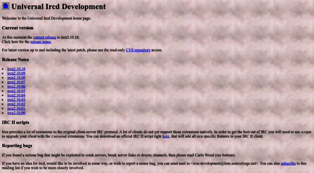 ircu.sourceforge.net