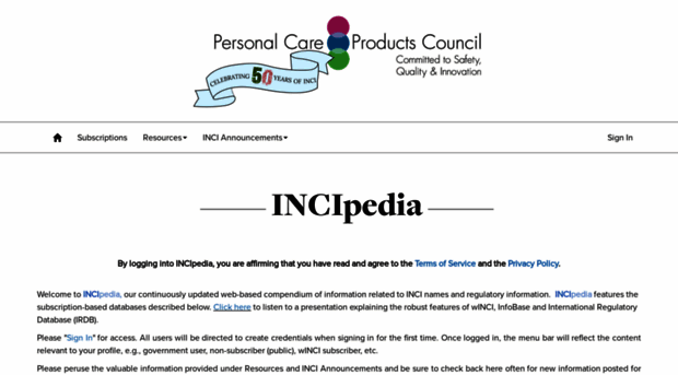 irdb.personalcarecouncil.org