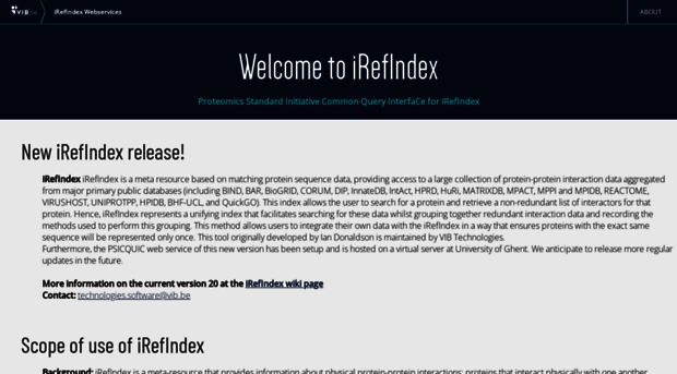 irefindex.org