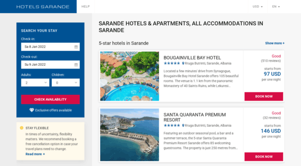 irene.hotelsaranda.com