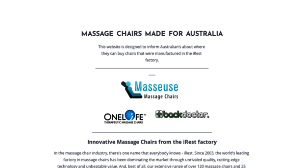 irestmassagechairs.com.au