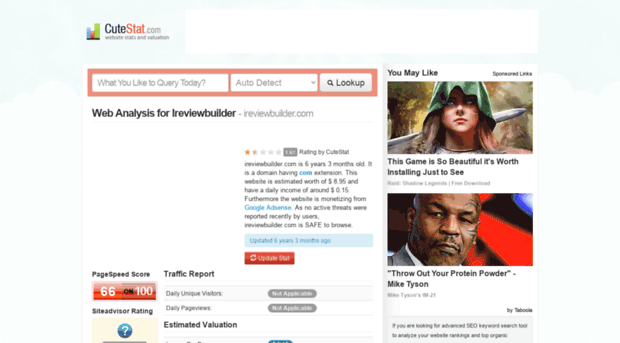ireviewbuilder.com.cutestat.com