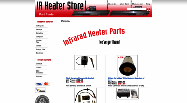 irheaterstore.com