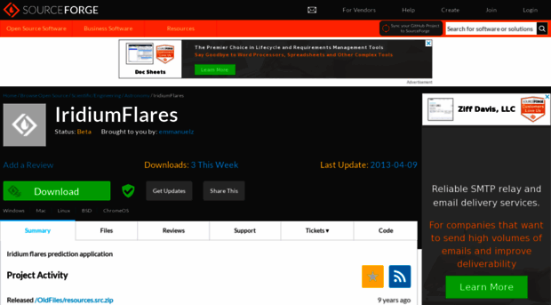 iridiumflares.sourceforge.net