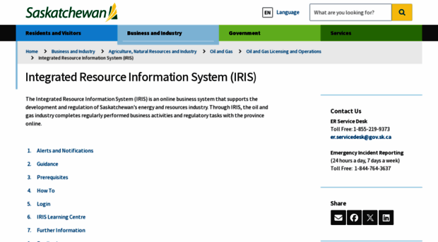 iris.gov.sk.ca