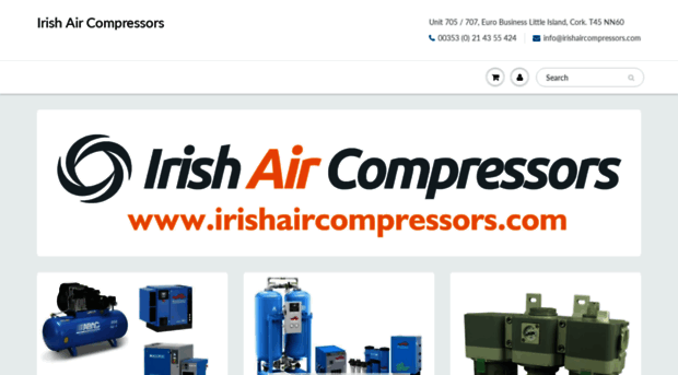 irishaircompressors.com