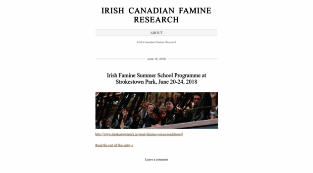 irishcanadianfamineresearcher.wordpress.com