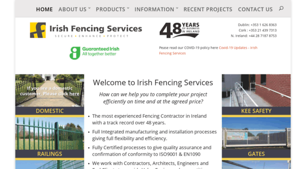 irishfencing.com