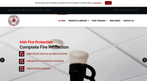 irishfireprotection.com