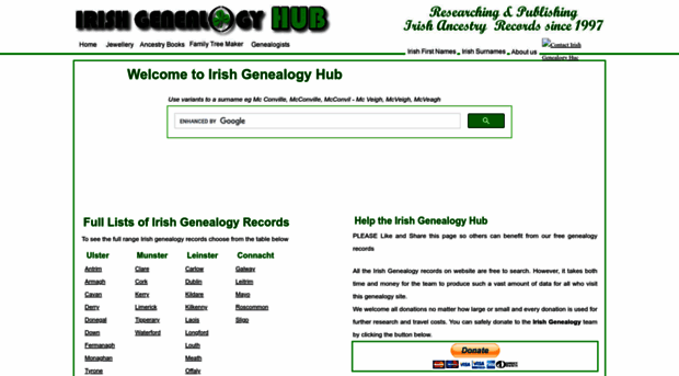 irishgenealogyhub.com