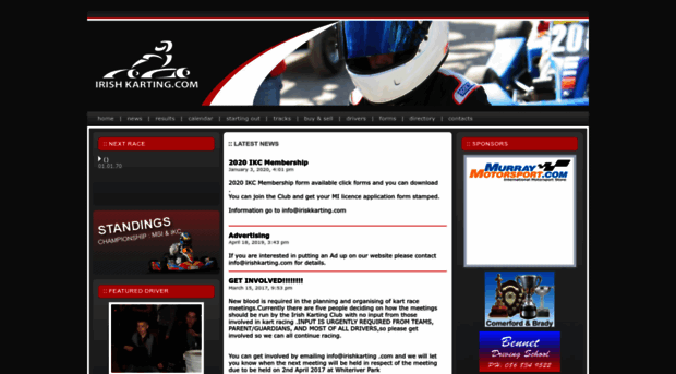 irishkarting.com