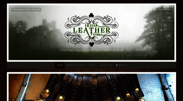 irishleatherworks.com