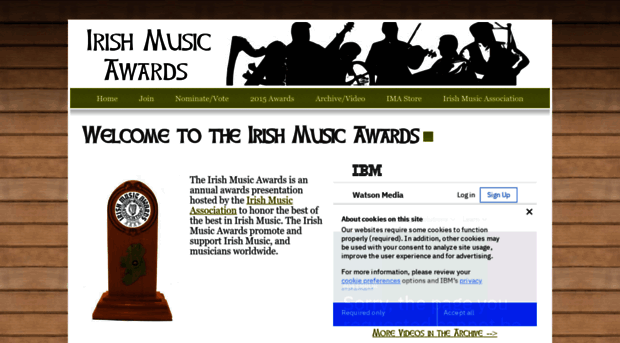 irishmusicawards.com