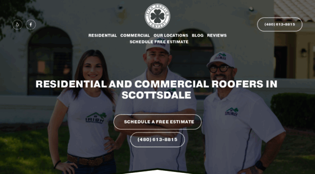 irishroofingcompany.com