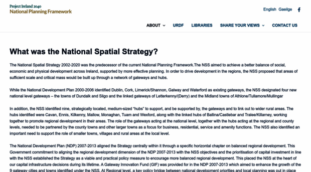 irishspatialstrategy.ie