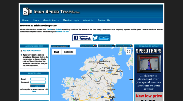 irishspeedtraps.com