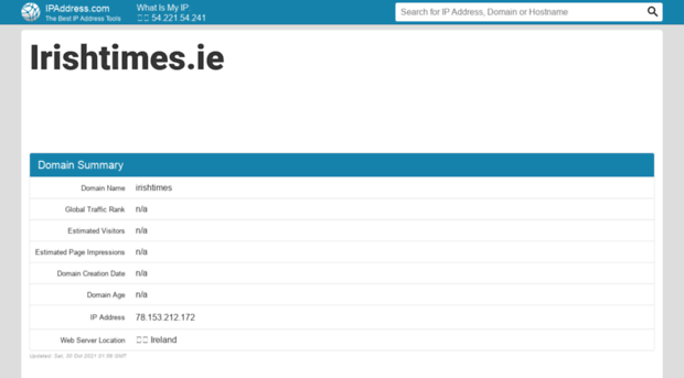 irishtimes.ie.ipaddress.com