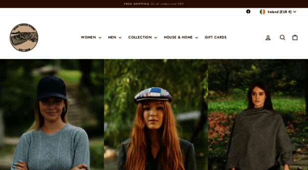 irishtweedstore.com