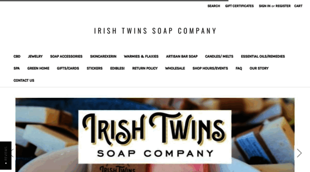 irishtwinssoaps.com