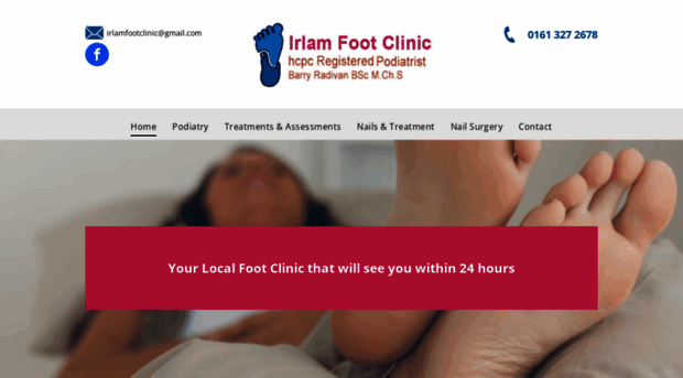 irlamfootclinic.co.uk