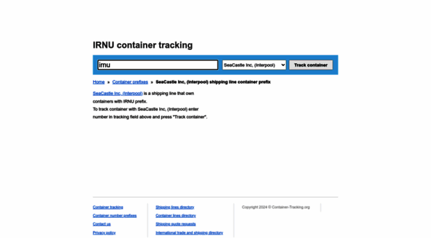 irnu.container-tracking.org