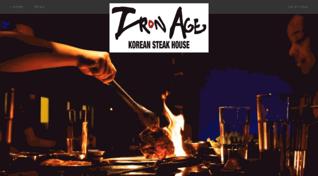 ironagekoreansteakhouse.com