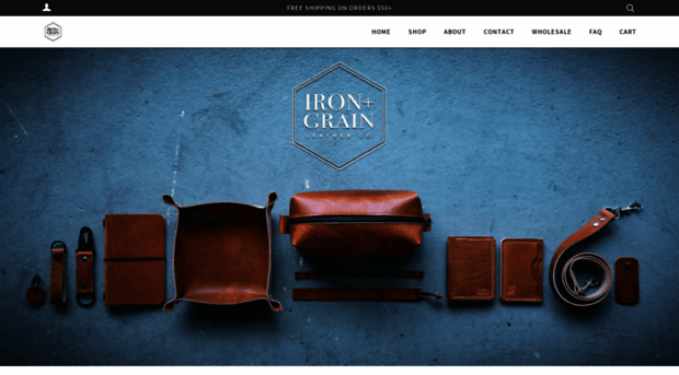 ironandgrainleather.com