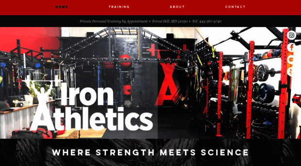 ironathleticsgym.com