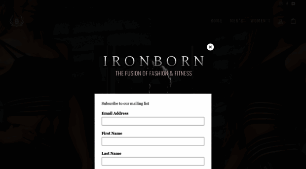 ironbornathleticwear.com