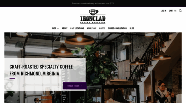 ironcladcoffee.com