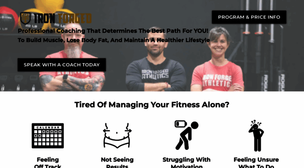 ironforgedathletics.com