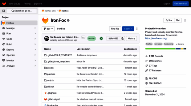 ironfoxoss.org