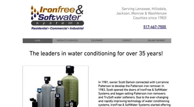 ironfreesoftwater.com