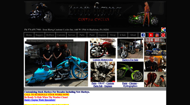 ironhawgcustomcycles.com