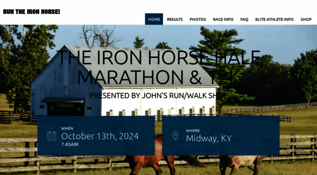 ironhorsehalfmarathon.com